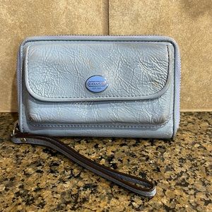 Coach patent leather wallet